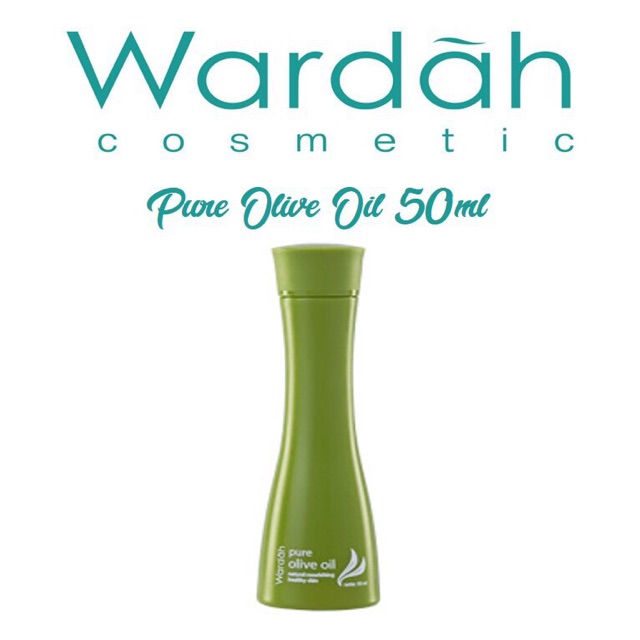 WARDAH Pure Olive Oil 50ml - Olive Oil For Massage 150ml