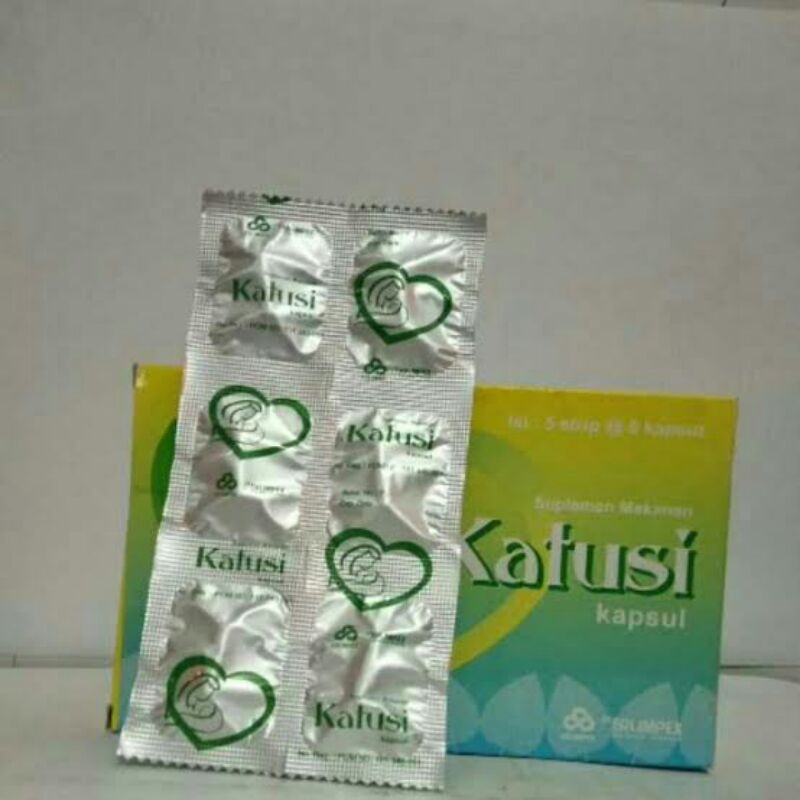 Katusi ASI Booster Pelancar ASI - Ekstrak Daun Katuk [Strip 6 Tablet]