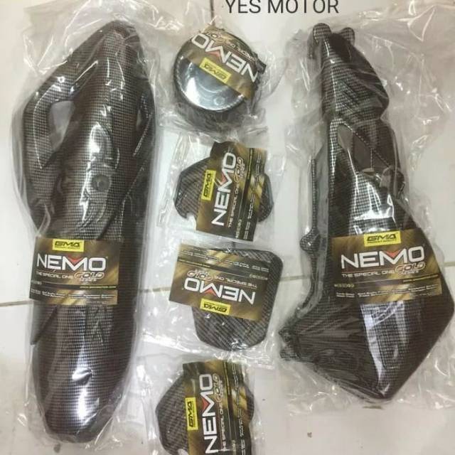 #paketan karbon nemo 6 item new Honda PCX 150 lokal termurah#paketan karbon nemo pcx lokal terlaris
