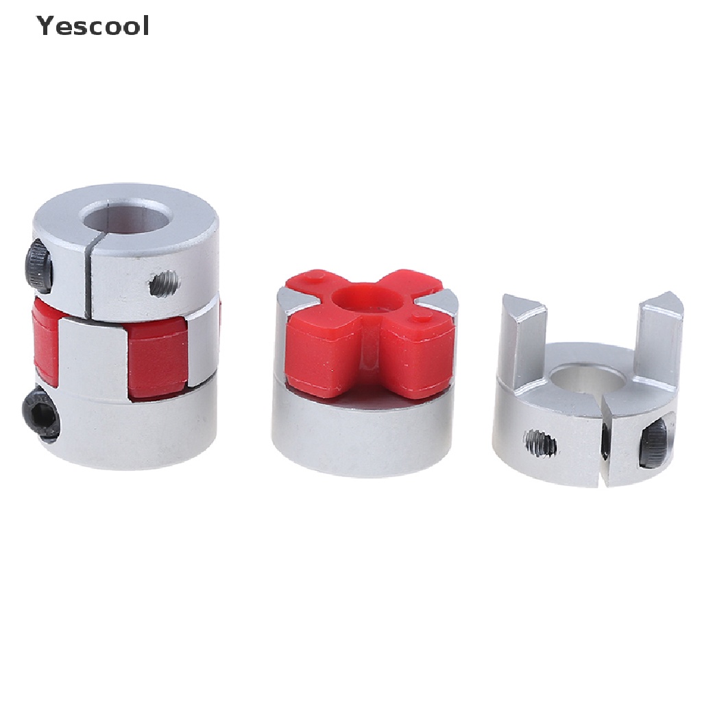 Yescool coupler motor stepper D20L25 flexible 5-10mm Bahan CNC