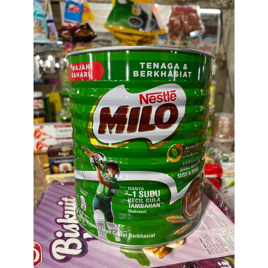 1.5KG SUSU COKLAT MILO KALENG MALAYSIA NESTLE MILO ORIGINAL MALAYSIA