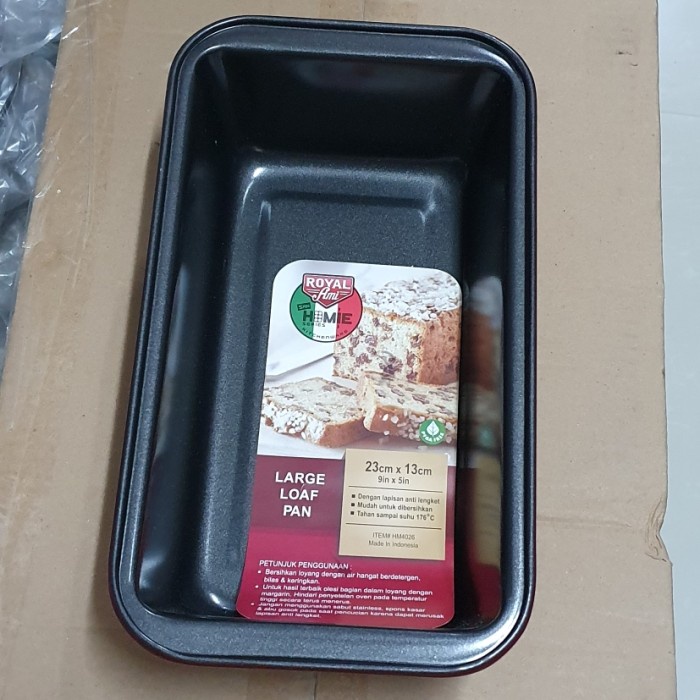 {{BISACOD }} Loyang Royal Ami Large Loaf Pan 23x13cm