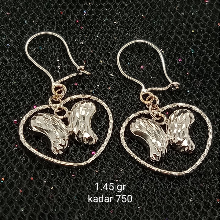 Anting Emas 17 K - 1.45 gr Kadar 750 - 2081