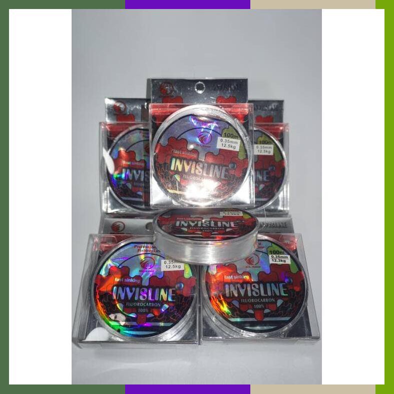 Senar Pancing Fluorocarbon Invisline