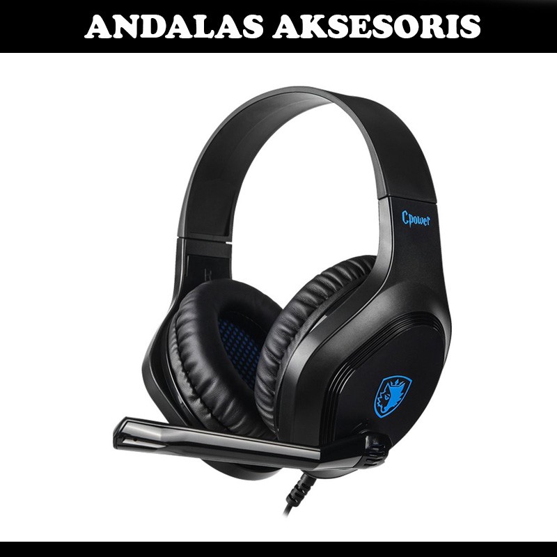 Headset Gaming Sades C-POWER SA-716