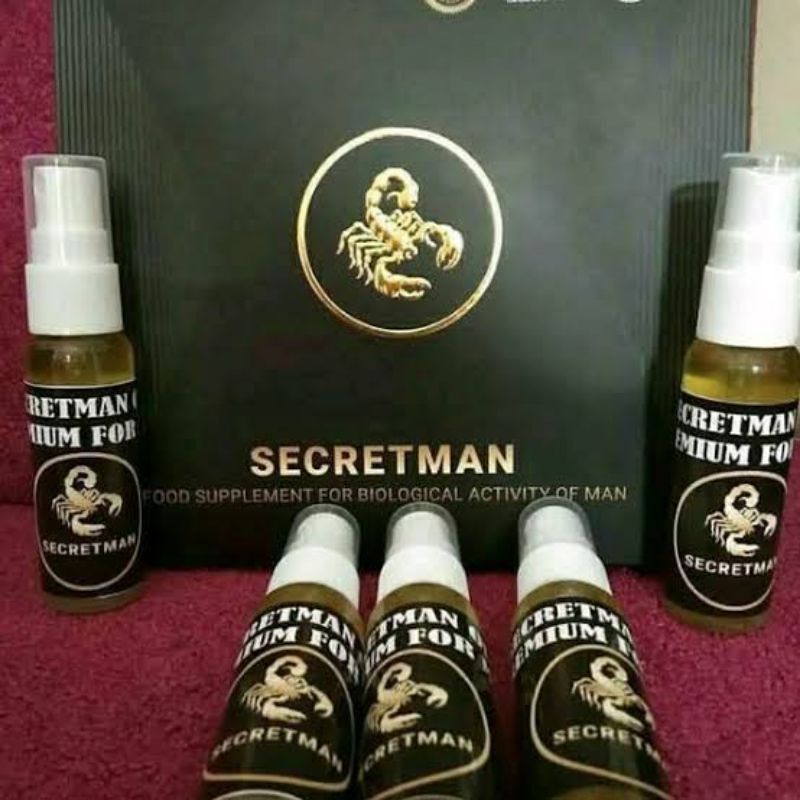 SCRETMAN OIL OBAT HERBAL STAMINA PRIA PEMBESAR ALAT VITAL ASLI ORIGINAL
