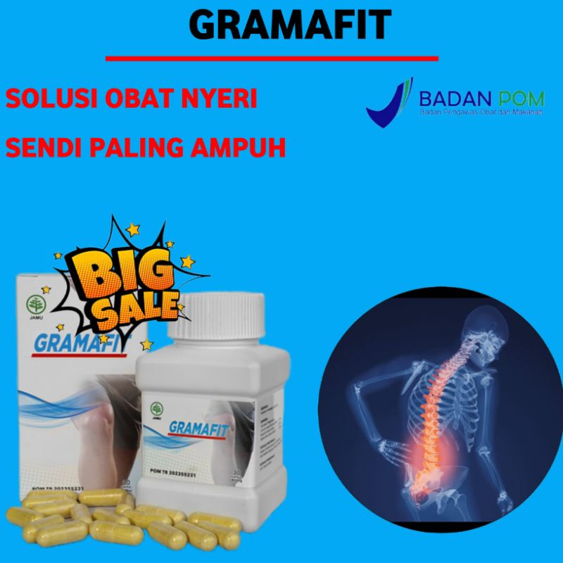 GRAMAFIT obat nyeri sendi ampuh