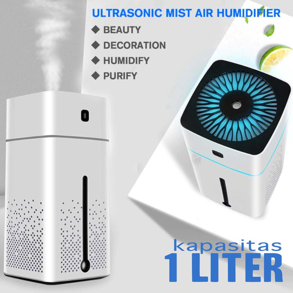 Diffuser Humidifier Kapasitas Besar 1000 Ml