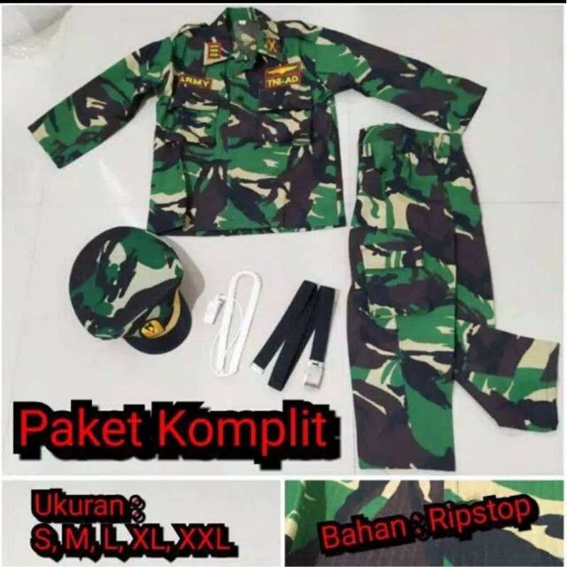 SERAGAM TENTARA BAJU ANAK
