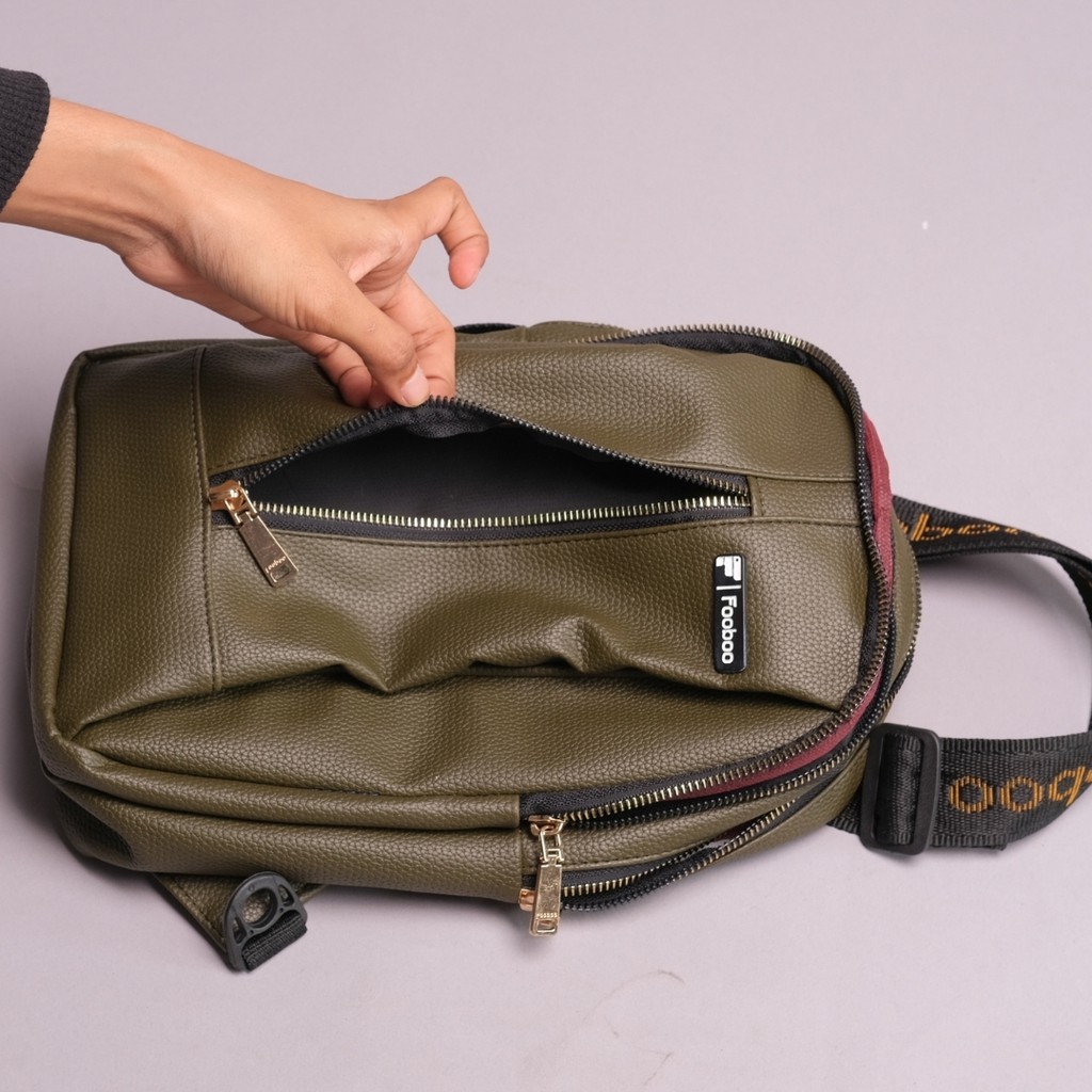 FOOBOO TAS SELEMPANG SLING BAG PRIA WANITA