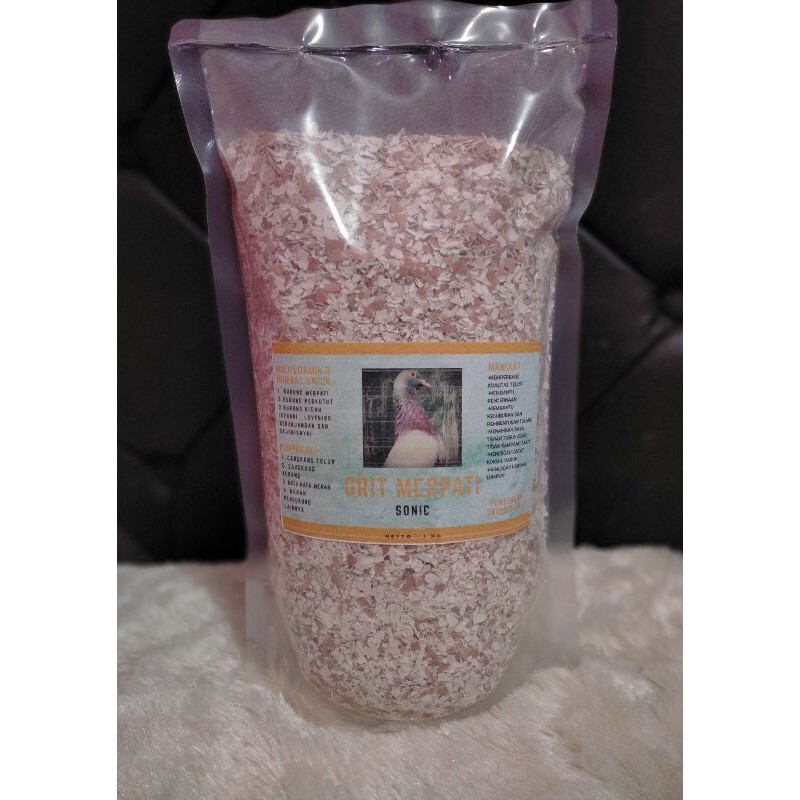 GRIT MERPATI SONIC / GRIT KERANG / GRIT KULIT TELUR/GRTI MIX/KULITtELUR