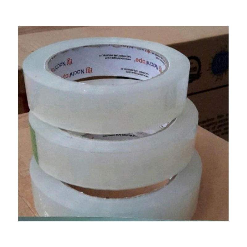 

ISOLASI OPP NACHI BENING SELOTIP LAKBAN TAPE TRANSPARAN 24 MM 24MM 1