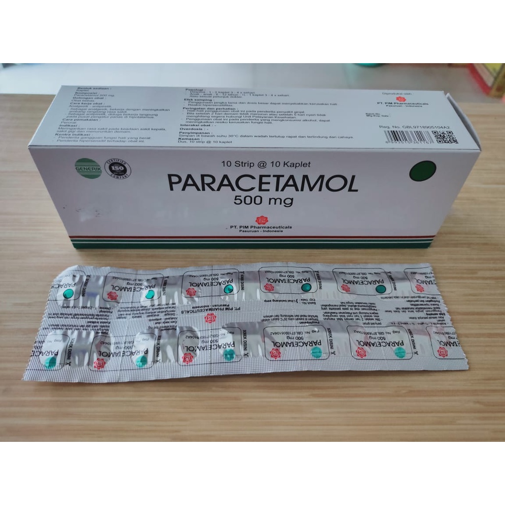 Jual Paracetamol 500MG Tab | Shopee Indonesia