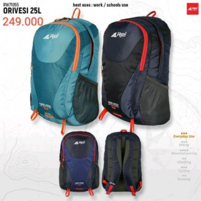 Tas Ransel Rei Orivesi 25L Original Daypack Rei Ori