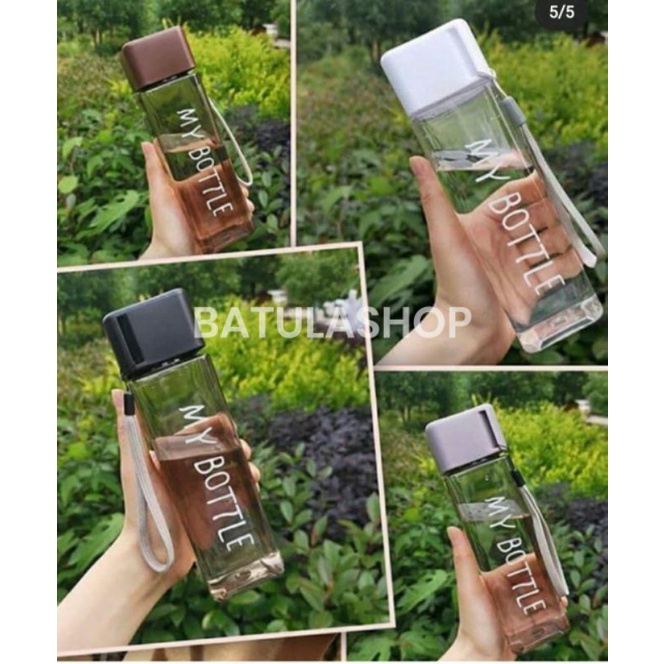 botol air minum kotak 500 ml