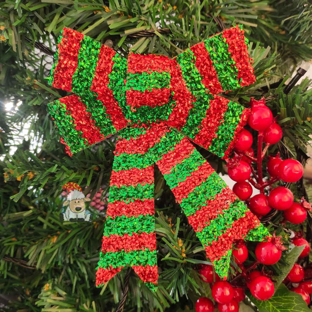 

Pita Natal Red Green Stripes Grizzy "PIKA NATAL