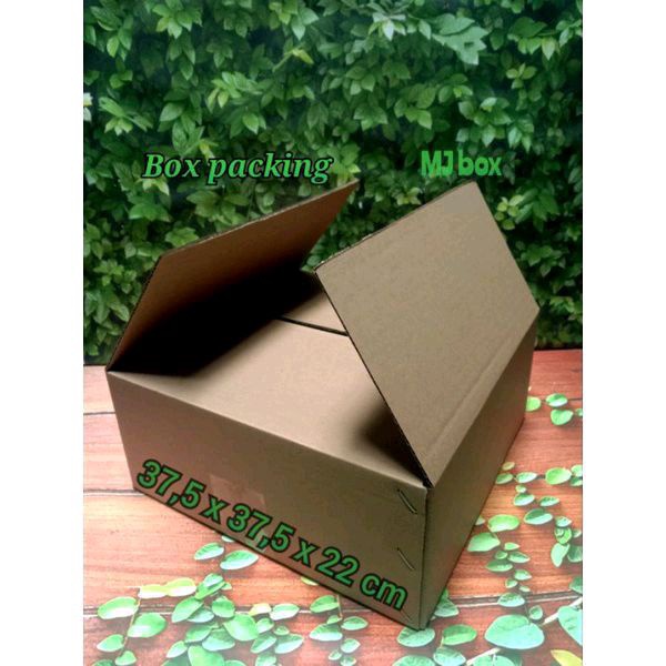 

kardus karton uk 37,5x37,5x22 cm... ST single wall box packing serbaguna kualita premium