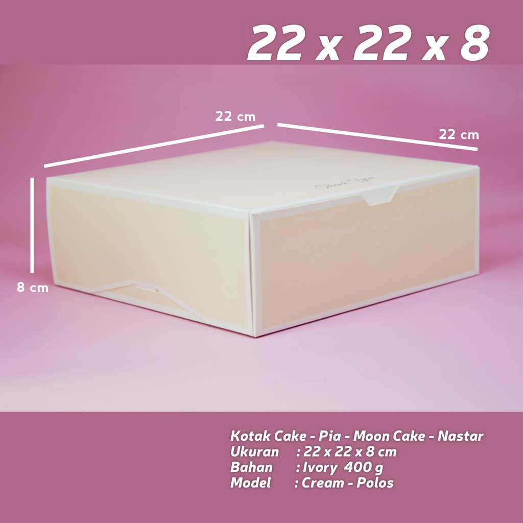 

Kotak Cake - Cheese Cake - Sponge Cake - Lapis Cake - Hampers 22 X 22 X 8