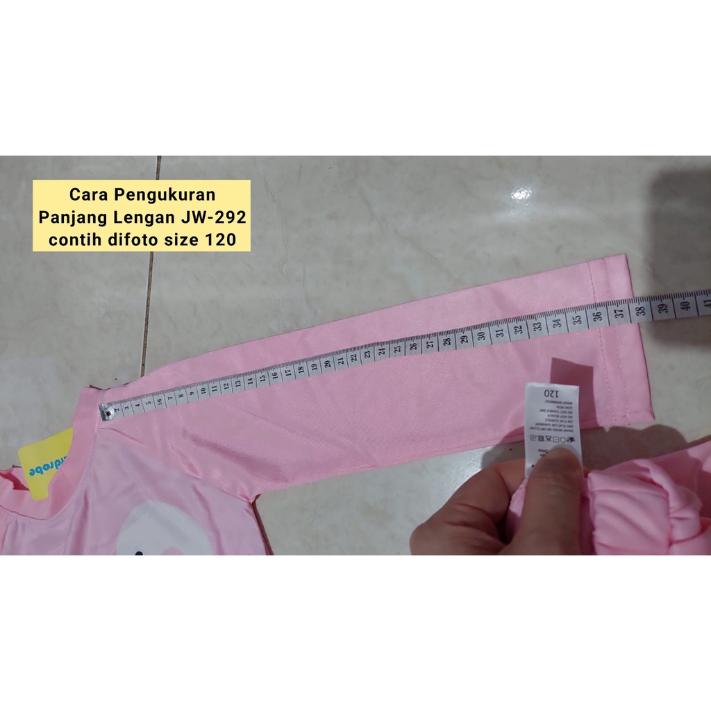 Baju Renang anak Motif Kuromi / Melody / Cinnamorol  S396 / Mocha X AS 1 dengan hijab