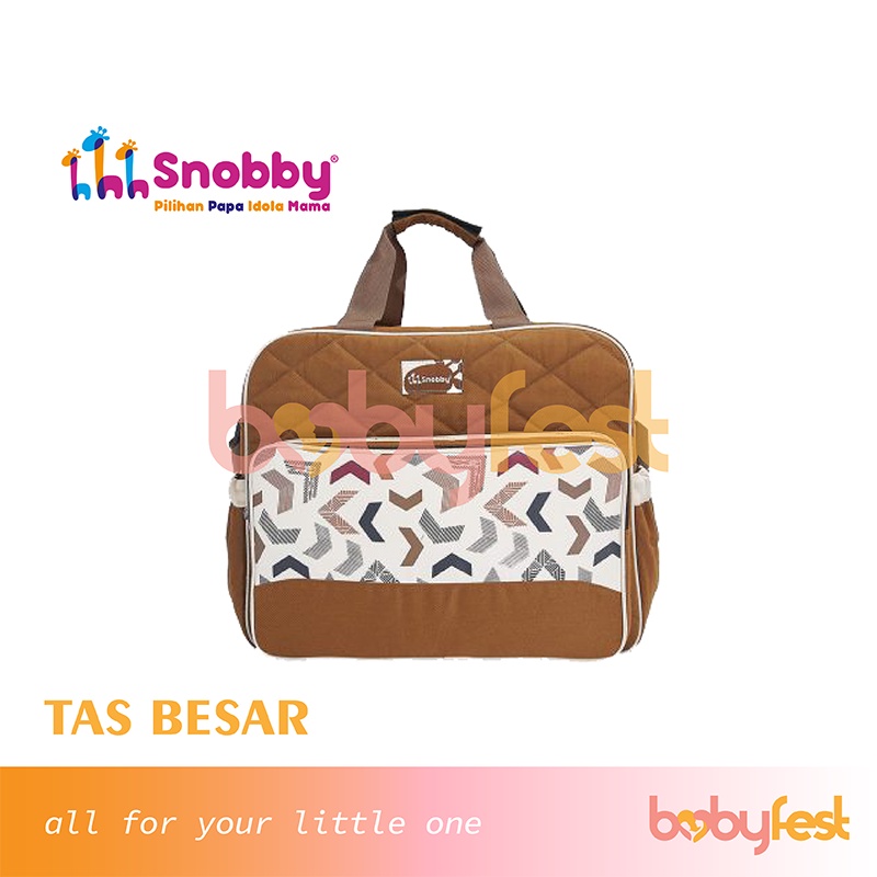 Snobby Tas Bayi Besar Artsy Series Saku Print TPT5871