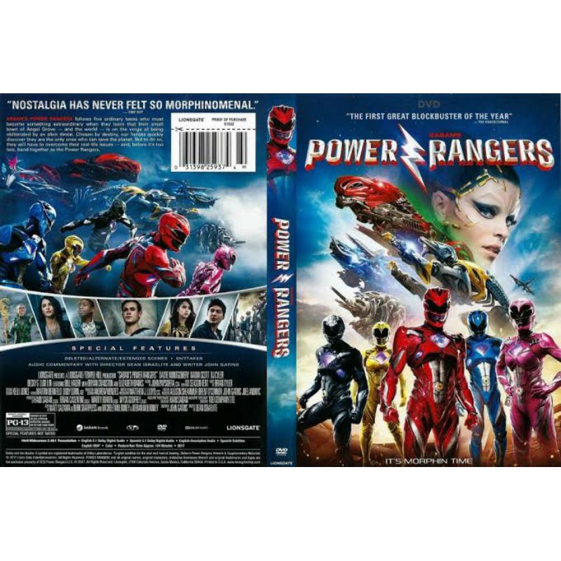 Kaset Film Power Ranger