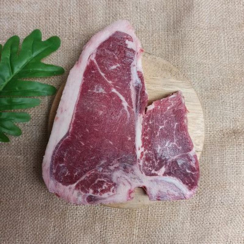 

PORTERHOUSE/ T BONE 1KG PREMIUM