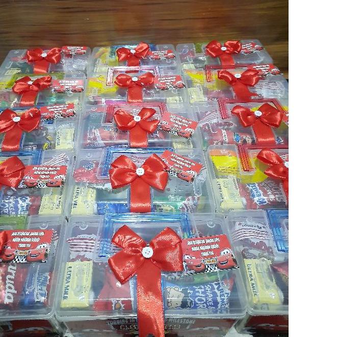 ♀ Bingkisan snack ultah murah Souvenir ultah goodiebox snack ultah murah paket snack ultah ✶
