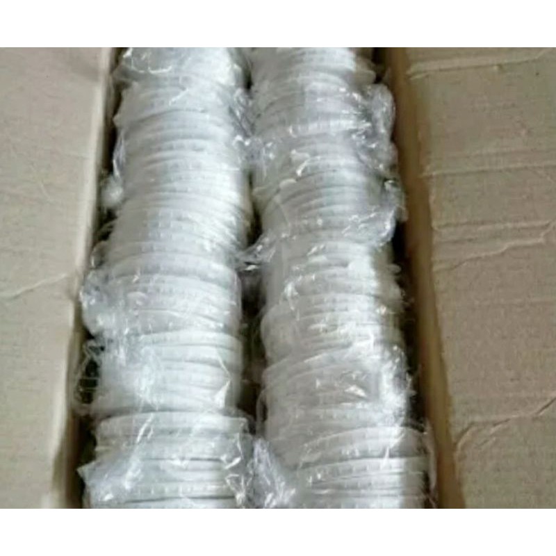 Termurah tutup gelas oz datar pop es ice isi 2000 pcs per dus