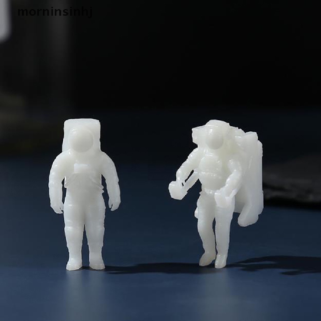 Cetakan Resin Bentuk Astronot Mini Bahan Silikon Untuk Diy Perhiasan