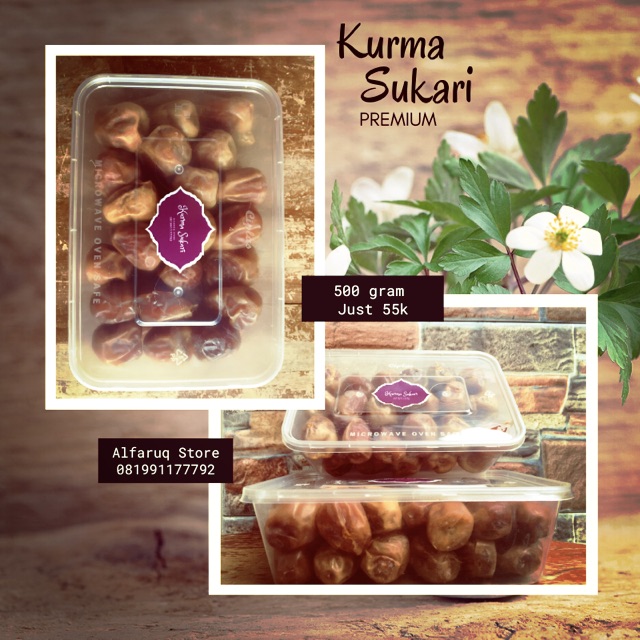 

Kurma Sukari Premium 500 gram