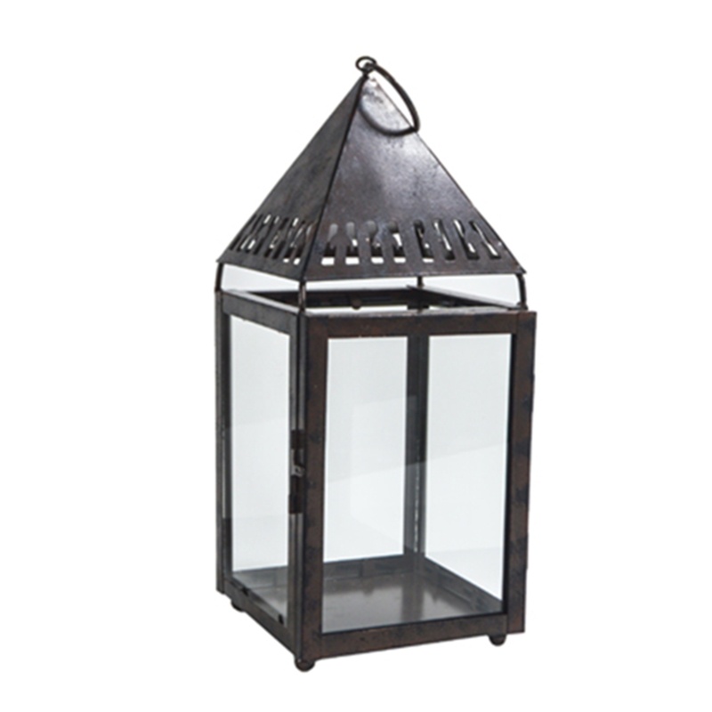 Holder Lilin Model Lentera Gantung Gaya Retro Eropa Untuk Dekorasi Meja Pernikahan