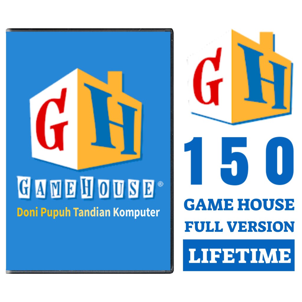 150 Game House Collection PC Full Version Lifetime - GameHouse PC