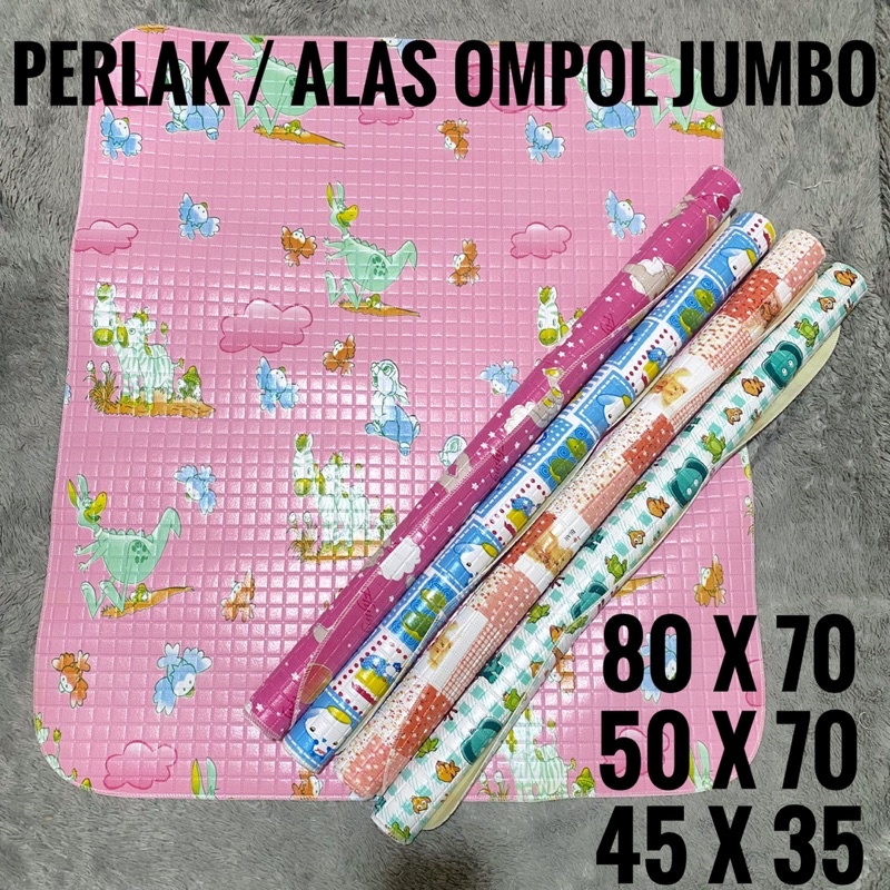 Perlak Bayi / Perlak Ompol JUMBO Motif Alas Ompol