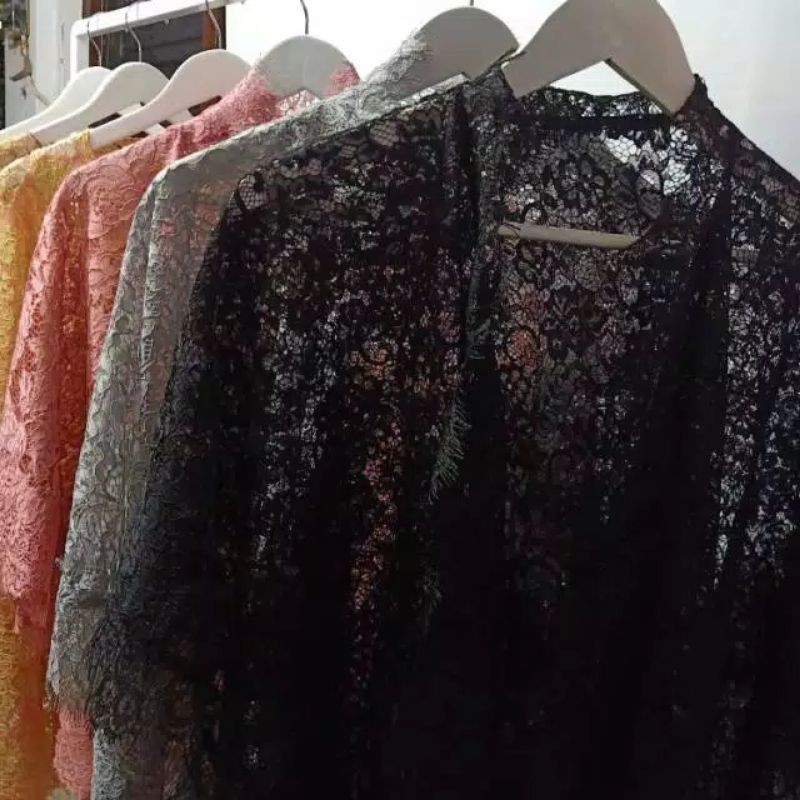 PROMO!!! OUTER CARDI LACE MIX RENDA-2