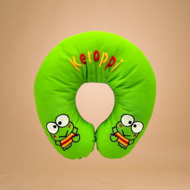 Bantal Leher Karakter Keroppi