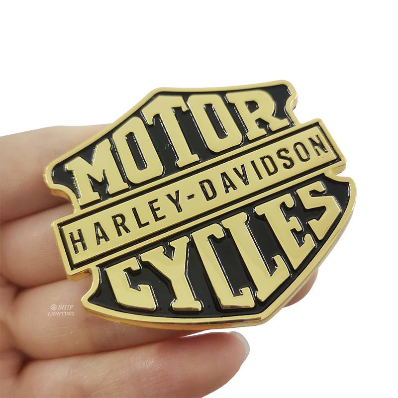 1 X Metal HARLEY DAVIDSON Motor CYCLES Auto Bike Decorative Emblem Badge Sticker Decal Harley