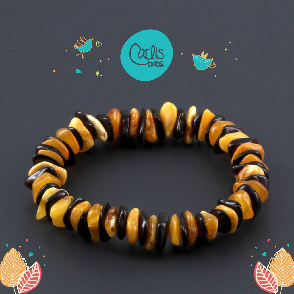 CCE74 Gelang Baltic Amber Dewasa By CARLIS BABY