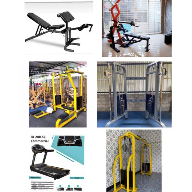 PAKETAN ALAT FITNESS DAN GYM