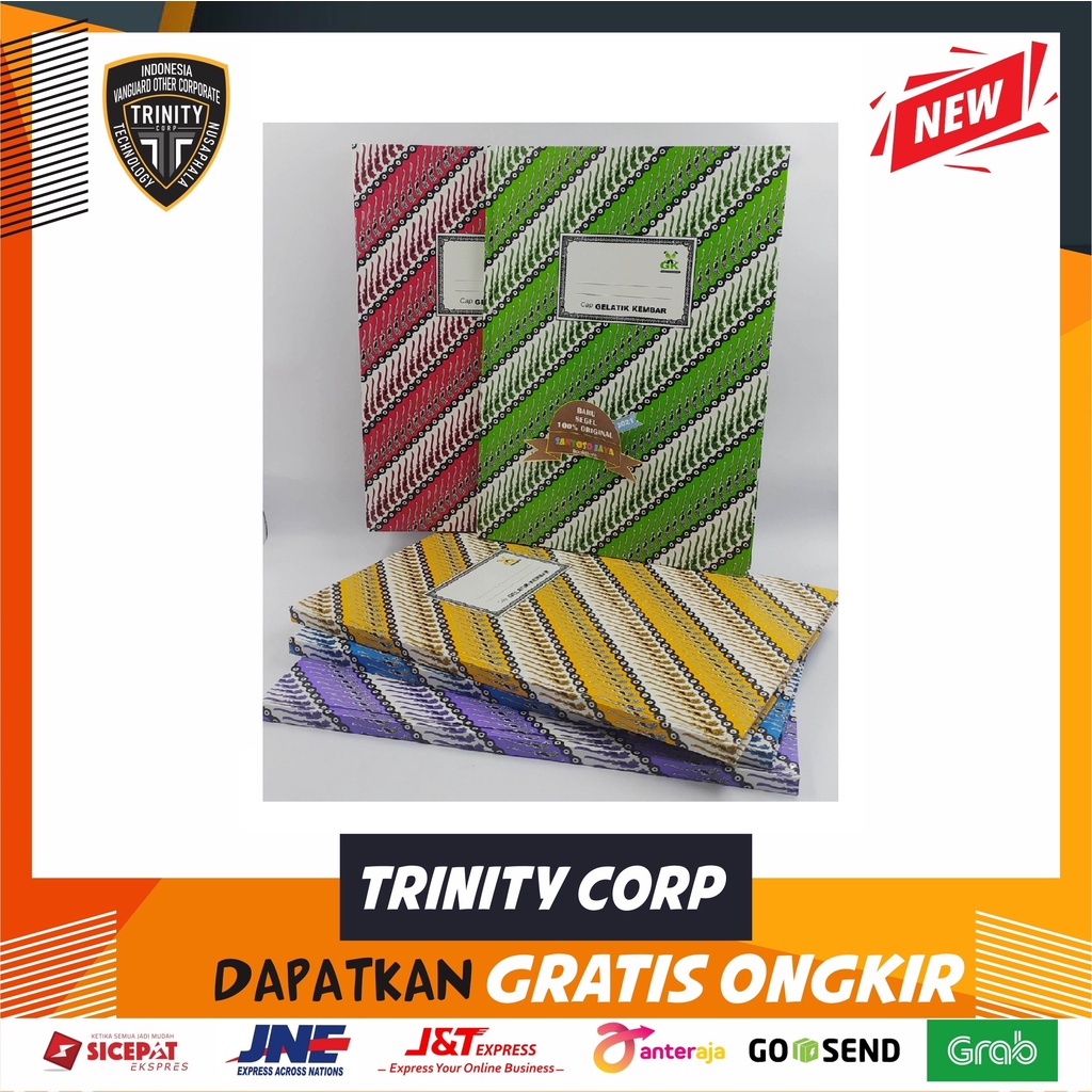 

BUKU Batik Folio Hard Cover GK Per Satuan