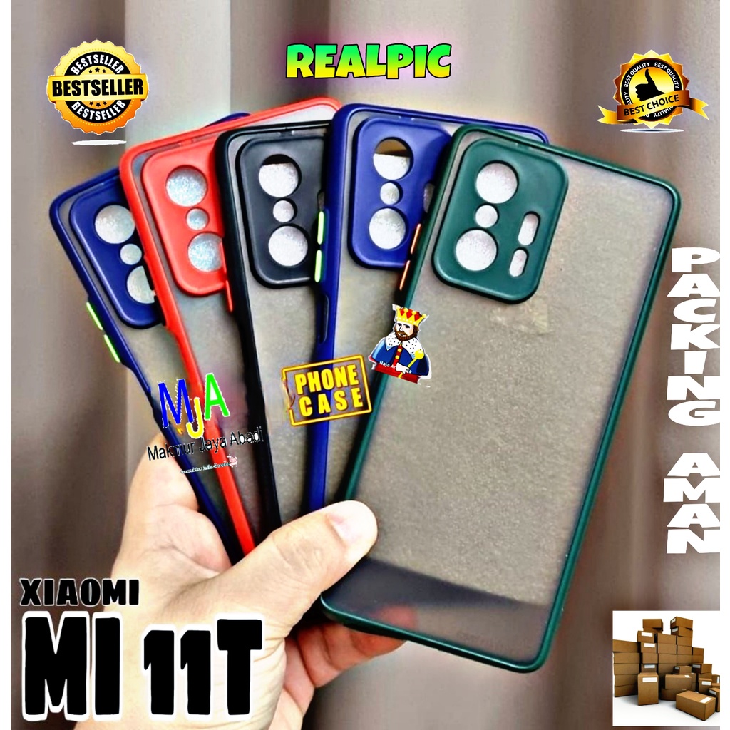 SOFTCASE XIAOMI MI 11T / XIAOMI MI 11T PRO - CASE MATTE FULL COLOUR MY CHOICE BUMPER CASE PELINDUNG KAMERA