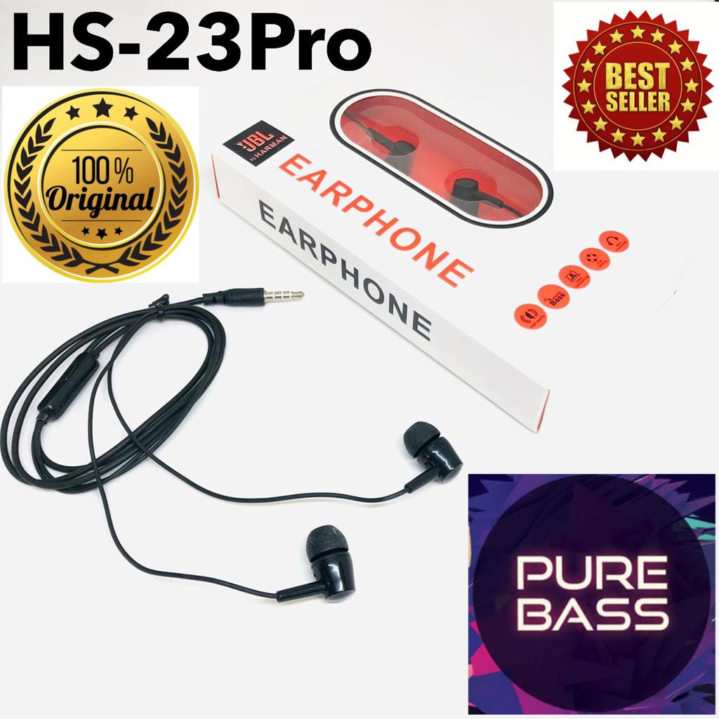 HF Handsfree Headset Headphone Earphone j-b-l Tune HS-230PRO  MegaBass 3.5mm Jack