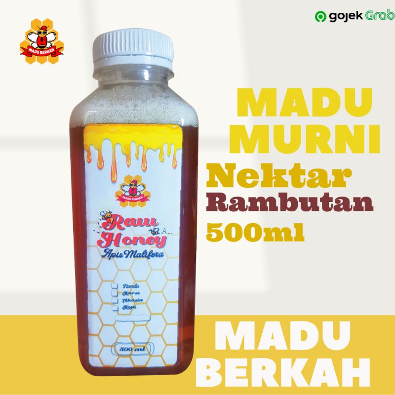 

MADU MURNI MADU BERKAH 500ML ROW HONEY