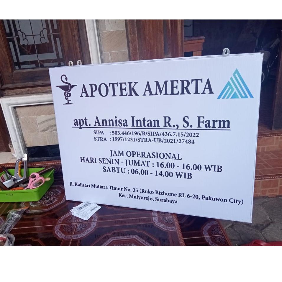 

ACDI Papan Nama Apotek / Apoteker Best Promo