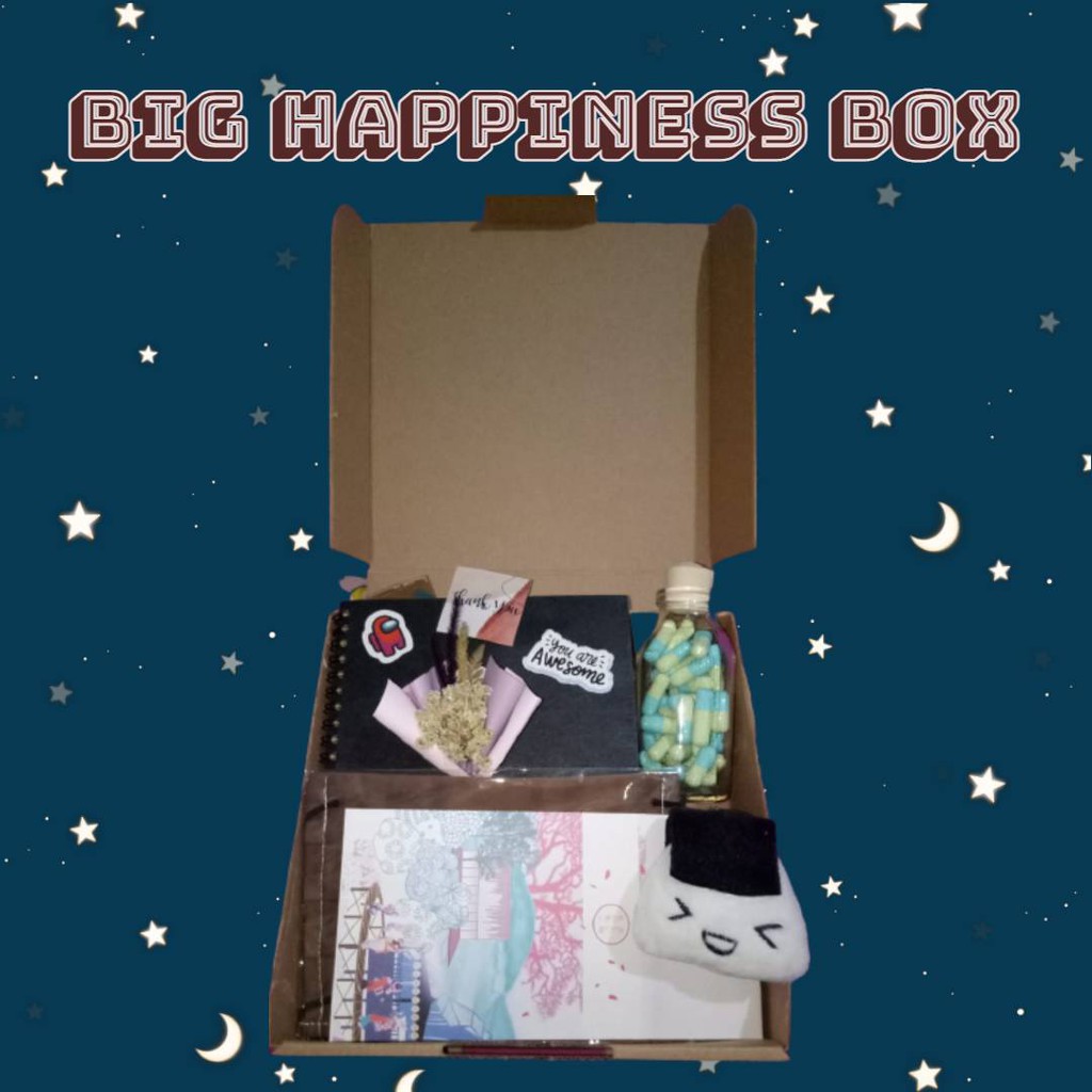 

Sparkle Blue Big Gift Box || Birthday Gift || Hampers Box || Graduation Gift