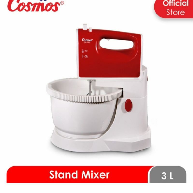 MIXER COSMOS CM-1689 STAND MIXER LOW WATT 200W