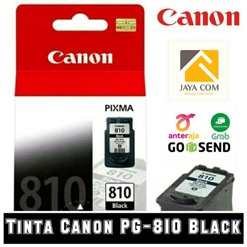 Tinta Cartridge Canon PG 810 Black