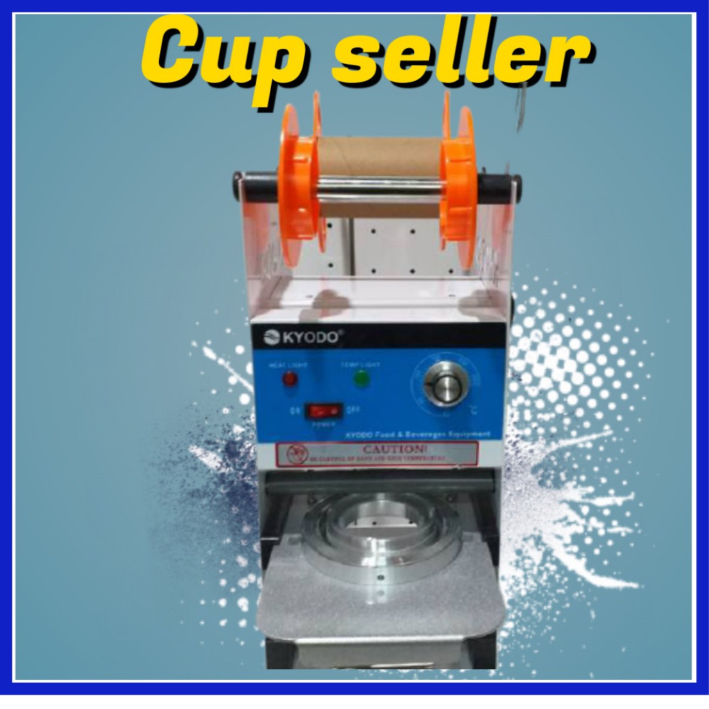 Mesin Cup Sealer Manual Cup Sealer  plastik alat perekat plastik perlengkapan rumah tangga