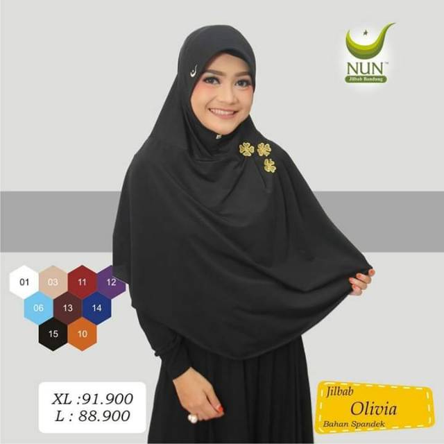 Jilbab Nun Bandung Olivia