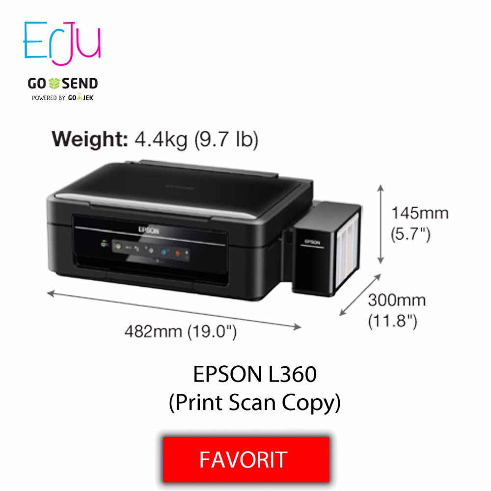 EPSON L360 Printer Print Scan Copy