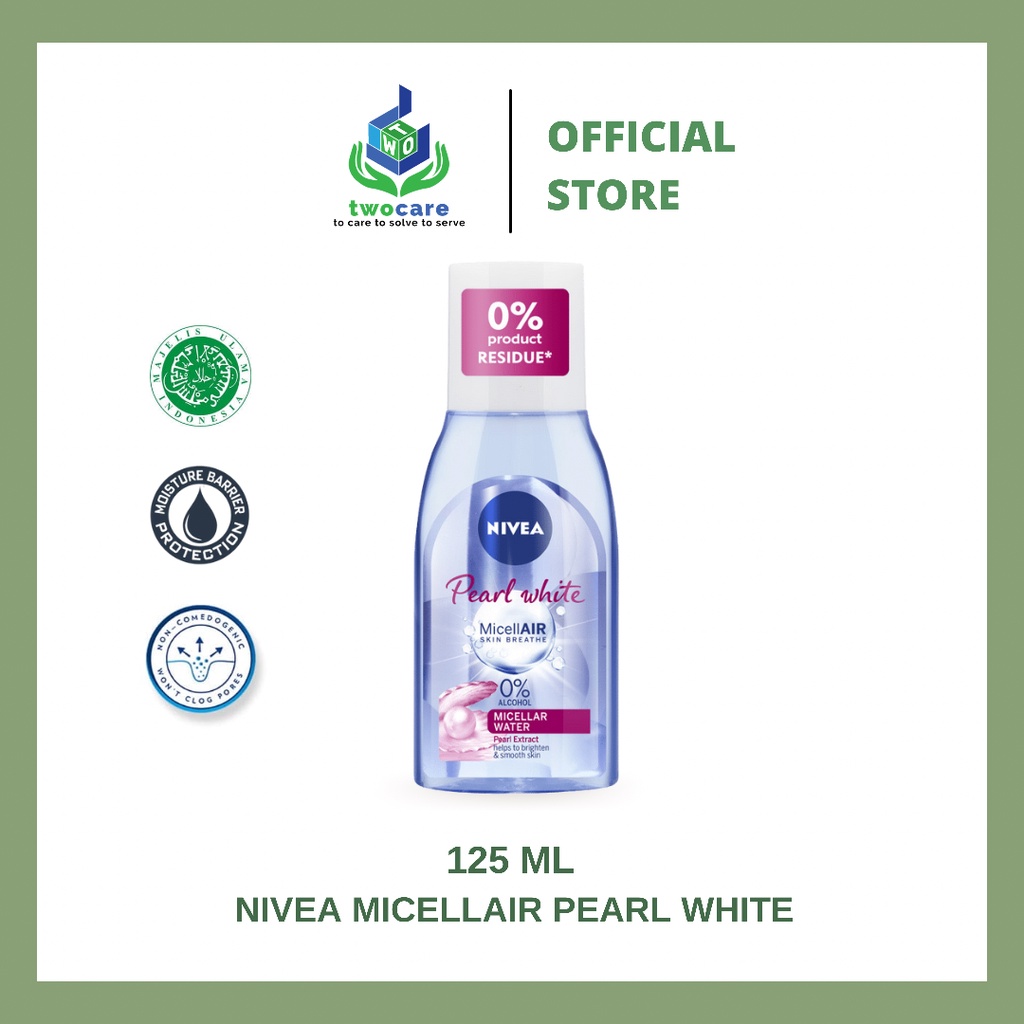 NIVEA Face Care MicellAir Pearl &amp; White 125ml / 200ml